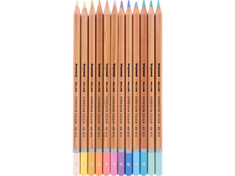 Bruynzeel Farbstifte Pastel 12 Stück