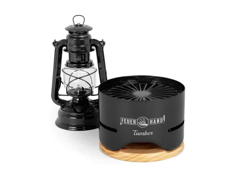 Feuerhand Tischgrill Tamber, Tiefschwarz