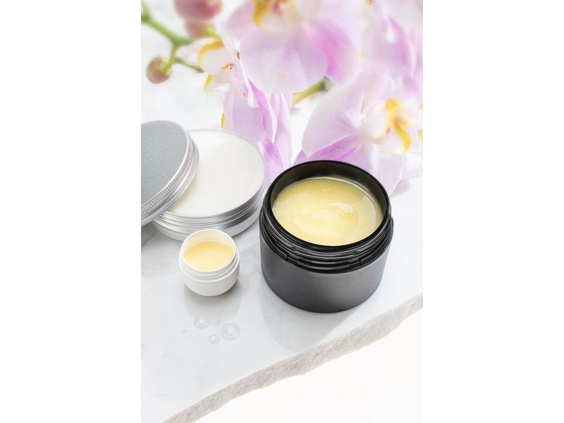 Glorex Kosmetik Dose doppelwandig 15 ml, Schwarz