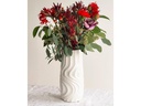 Esmée Vase Twist 29.5 cm, Weiss