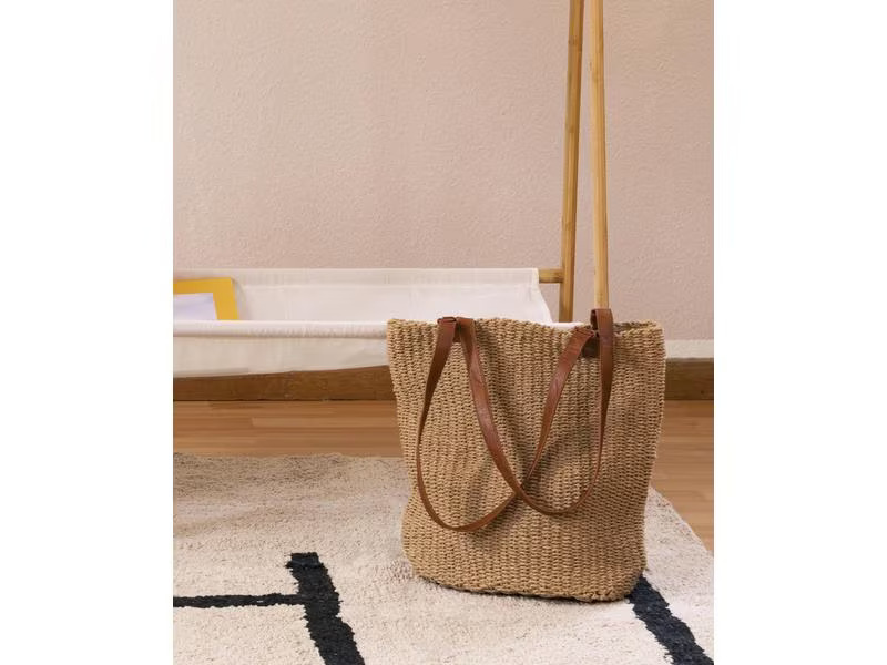 Esmée Schultertasche Braun, 42 x 36 cm