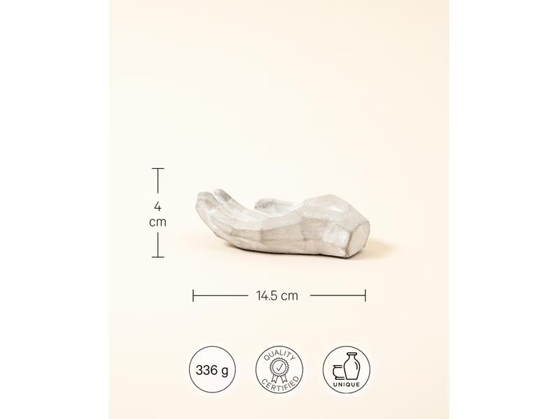 Esmée Aufsteller Zementhand 9 x 4 cm
