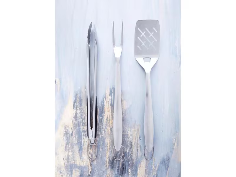 Dan Grillzange Silber