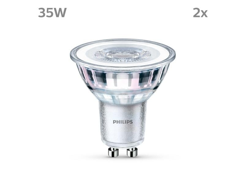 Philips Lampe (35W), 3.5W, GU10, Neutralweiss, 2 Stück