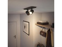 Philips Aufbauspot MyLiving Runner, 2 x GU10, 20W, Schwarz
