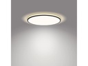 Philips Deckenleuchte Ozziet CL570, Ø 40 cm, 22W, 4000K, Schwarz