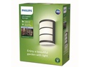 Philips Wandleuchte Python, 6W, 4000K, Anthrazit