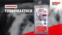 Sonax Mikrofasertuch Clean&amp;Drive TurboWaxTuch, 40 x 50 cm