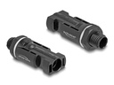 Delock DL4 Solar Konnektor zum Crimpen Stecker und Buchse, 2 Stück