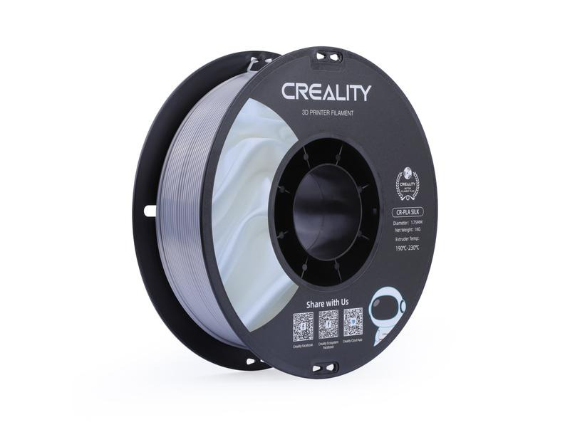 Creality Filament PLA, Silk Silber, 1.75 mm, 1 kg