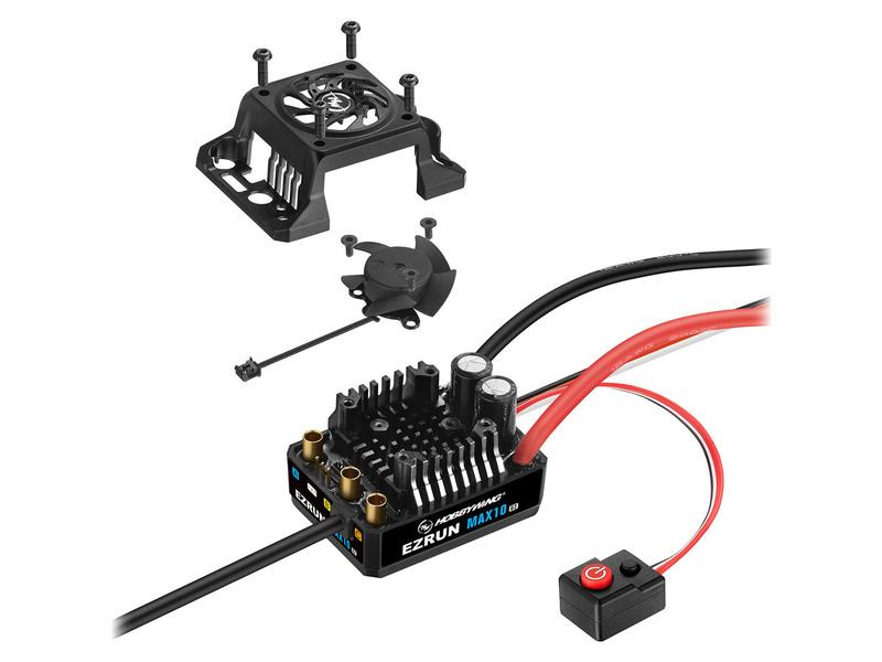 Hobbywing Brushless Regler Ezrun MAX10 G2 80A, 2-3S