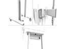 Neomounts by NewStar TV-Trolley FL55-875WH1 Weiss