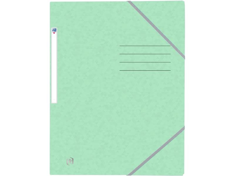 Oxford Gummibandmappe A4, Pastellfarben assortiert