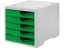 Styro Schubladenbox Styroswingbox Lichtgrau/Gecko