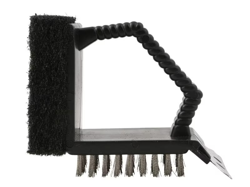 Dan Grillbürste 3 in 1, Schwarz