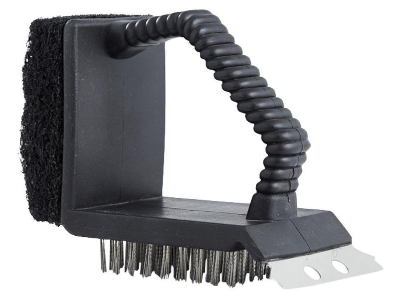 Dan Grillbürste 3 in 1, Schwarz