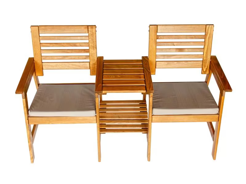 Innovesta Balkonset Duoset, Braun, 2 Sitzplätze