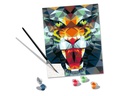 Ravensburger Malen nach Zahlen CreArt: Polygon Tiger