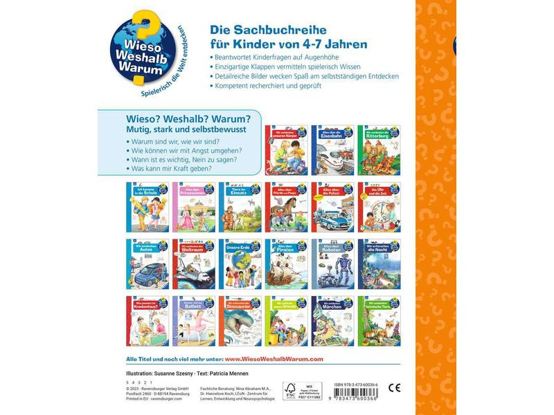 Ravensburger Kinder-Sachbuch WWW Mutig, stark und selbstbewusst