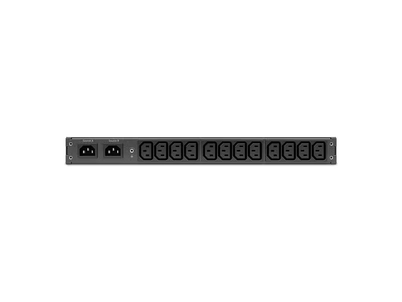 APC Automatic Transfer-Switch AP4421A IN: 10A 2xC14, OUT: 12xC13