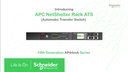 APC Automatic Transfer-Switch AP4423A IN: 16A 2xC20, OUT: 8xC13