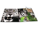 HERMA Gummibandmappe A3 Leopard, Polypropylen, mit Innendruck