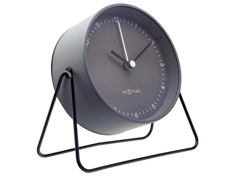 NeXtime Klassischer Wecker Berlin Grau