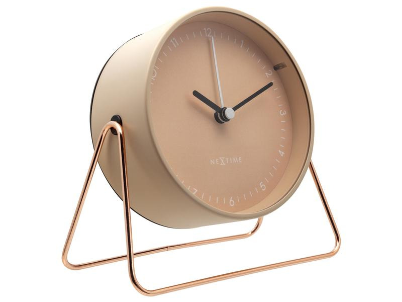 NeXtime Klassischer Wecker Berlin Altrosa