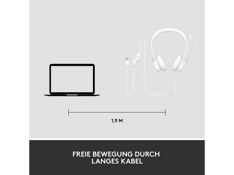 Logitech Headset H390 USB Stereo
