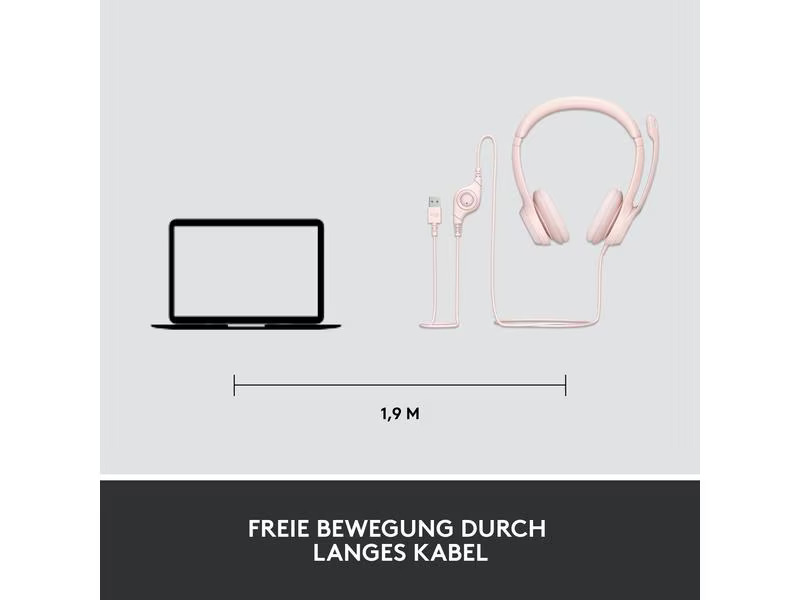 Logitech Headset H390 USB Stereo