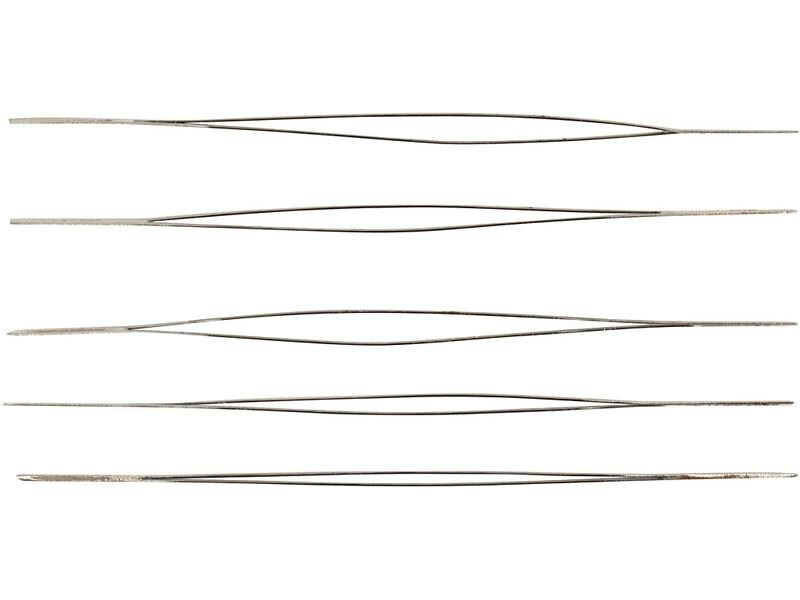 Creativ Company Auffädelhilfe Nadel 6 cm, 5 Stück
