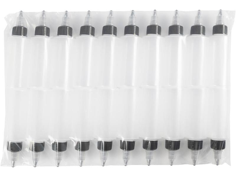 Creativ Company Kunststoffform Plastikflasche 60 ml, 20 Stück