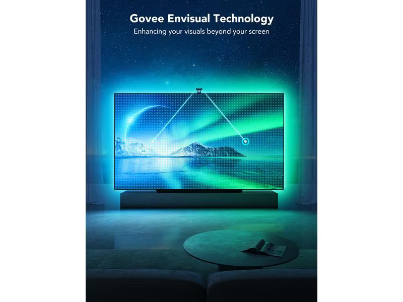 Govee Envisual TV Backlight T2, RGBIC, WiFi, BT