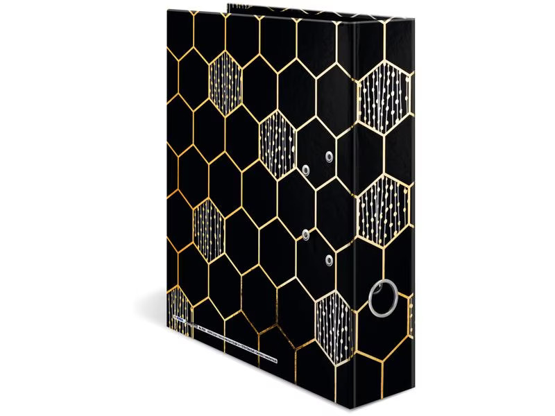HERMA Ordner Hexagon A4 7 cm, Gelb