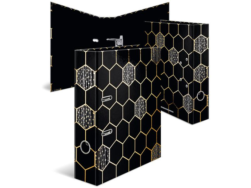 HERMA Ordner Hexagon A4 7 cm, Gelb