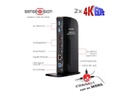 Club 3D Dockingstation CSV-1460 USB 3.0 Dual Display 4K60Hz