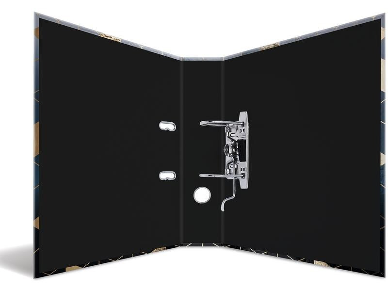 HERMA Ordner Cubes A4 7 cm, Gold