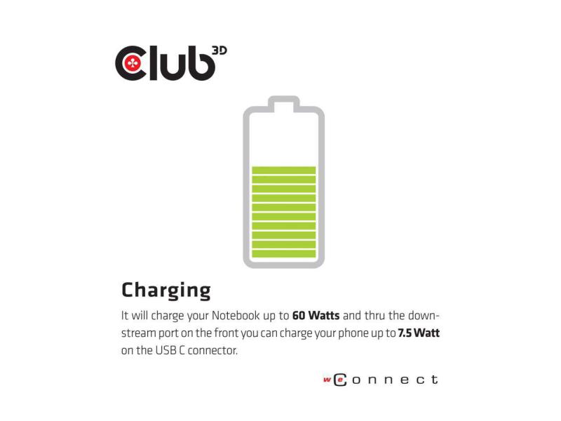 Club 3D Dockingstation CSV-1562 USB-C 3.2 Gen1 Triple 4K