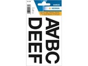 Herma Stickers Mini-Etiketten Buchstaben A – N, 34 mm, 2 Blatt