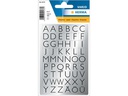 Herma Stickers Mini-Etiketten Buchstaben A – Z, 12 x 18 mm, 5 Blattv