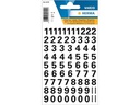 Herma Stickers Mini-Etiketten Zahlen 0 - 9, 10 mm, 1 Blatt