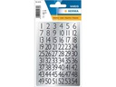 Herma Stickers Mini-Etiketten Zahlen 1-100, 13 x 8 mm, 4 Blatt