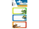 Herma Stickers Schuletiketten Gecko 9 Etiketten, 3 Blatt