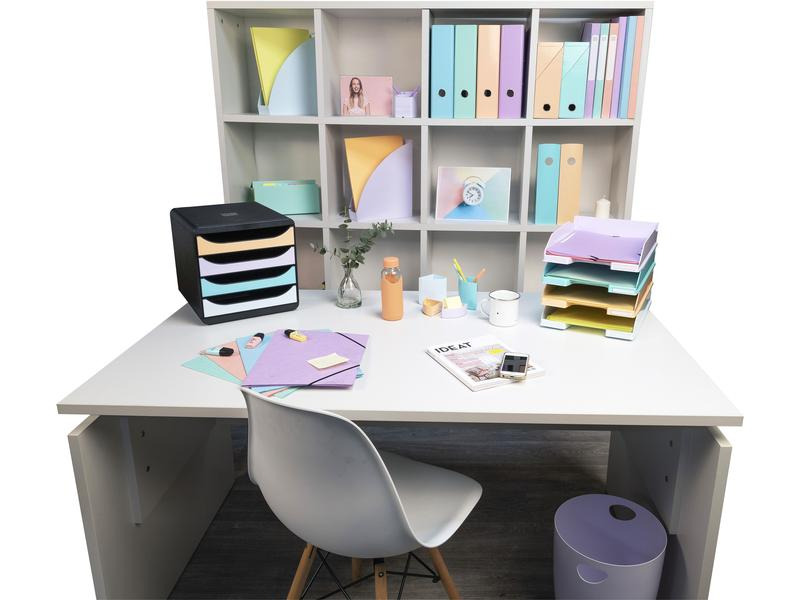 Exacompta Papierkorb ECOBIN Aquarel 15 l, Mauve