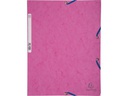 Exacompta Gummibandmappe Aquarel 3-er Set Mauve/Rosa/Violett