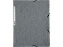 Exacompta Gummibandmappe Aquarel 3-er Set Grau/Hellgrau/Schwarz
