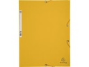 Exacompta Gummibandmappe Aquarel 3-er Set Gelb/Rot/Orange