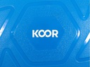 KOOR Gymnastikball 55 cm, Blau
