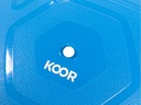 KOOR Gymnastikball 55 cm, Blau