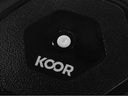 KOOR Gymnastikball 65 cm, Schwarz